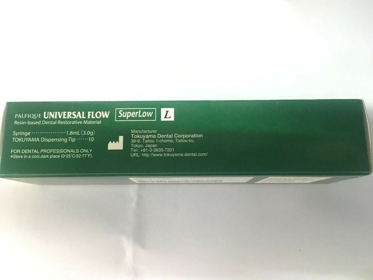 Dental PALFIQUE UNIVERSAL FLOW A Resin Based Restorative Material 3gm SUPER LOW