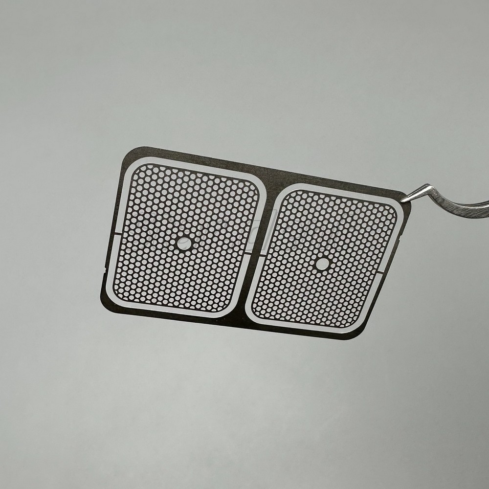 Dental Fixture Titanium Barrier Membrane Mesh Plates GBR Flexible Safety 2in1