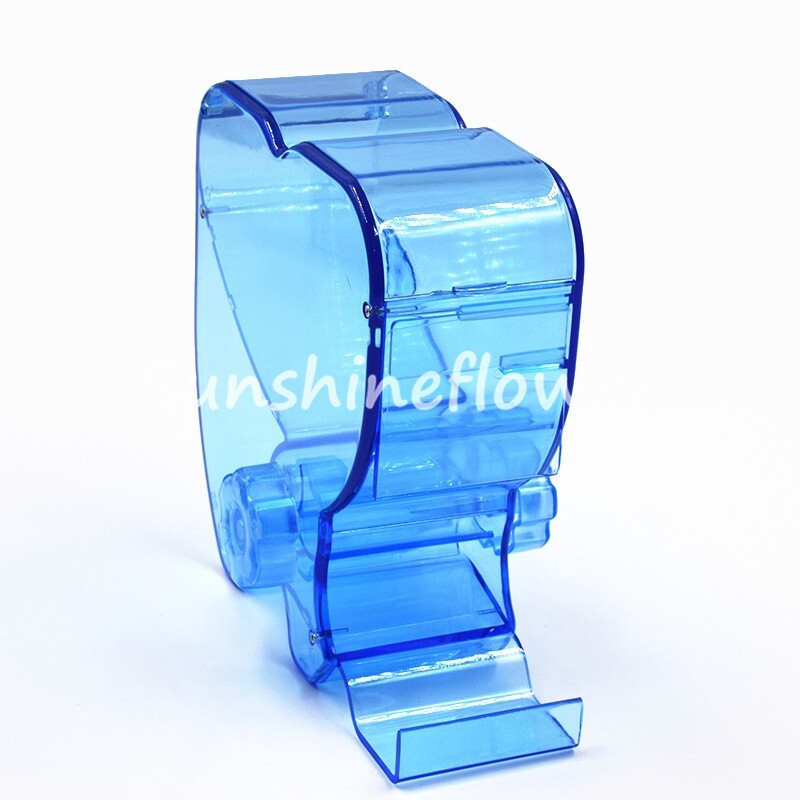 Dental Blue 135℃ Autoclavable Push Style Cotton Roll Roller Holder Molar Shaped