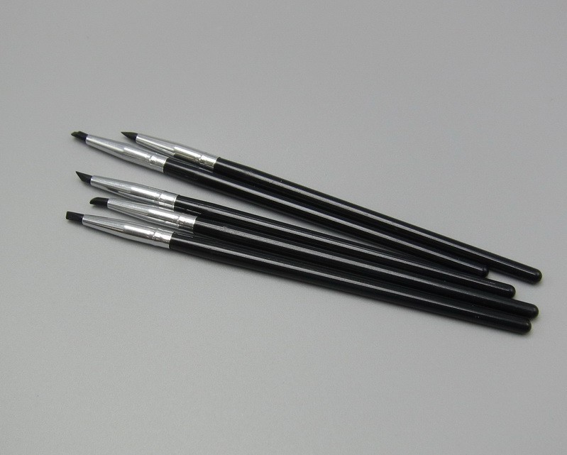 5Pcs/Set Dental Resin Brush Pen Silicone Composite Cement Porcelain Teeth Pens
