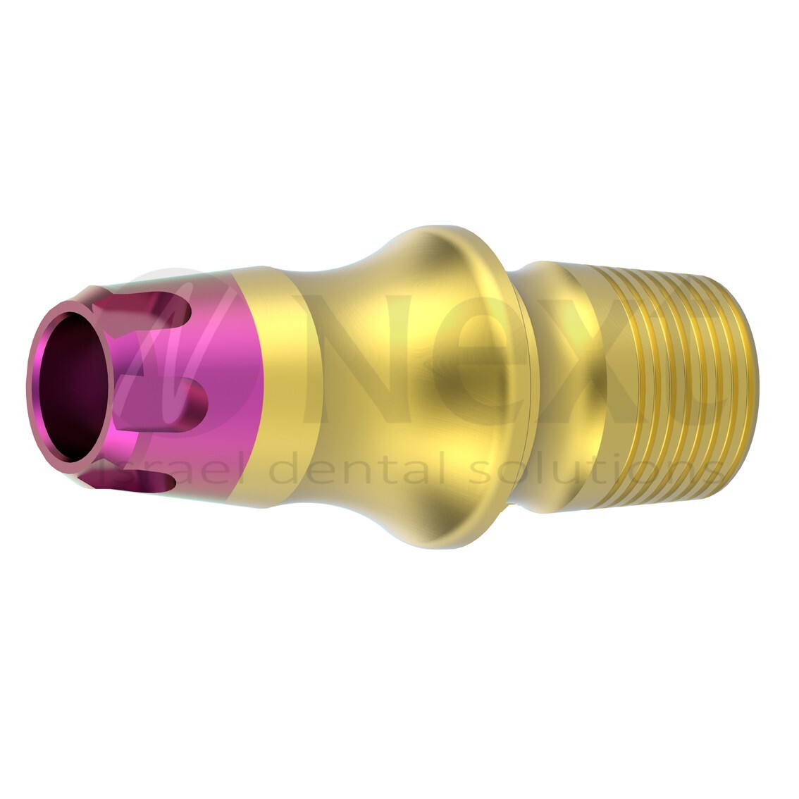 LOTx5 Abutment T-Base CAD/CAM MIS conical C1 V3 SP fit HEX 3 mm colored
