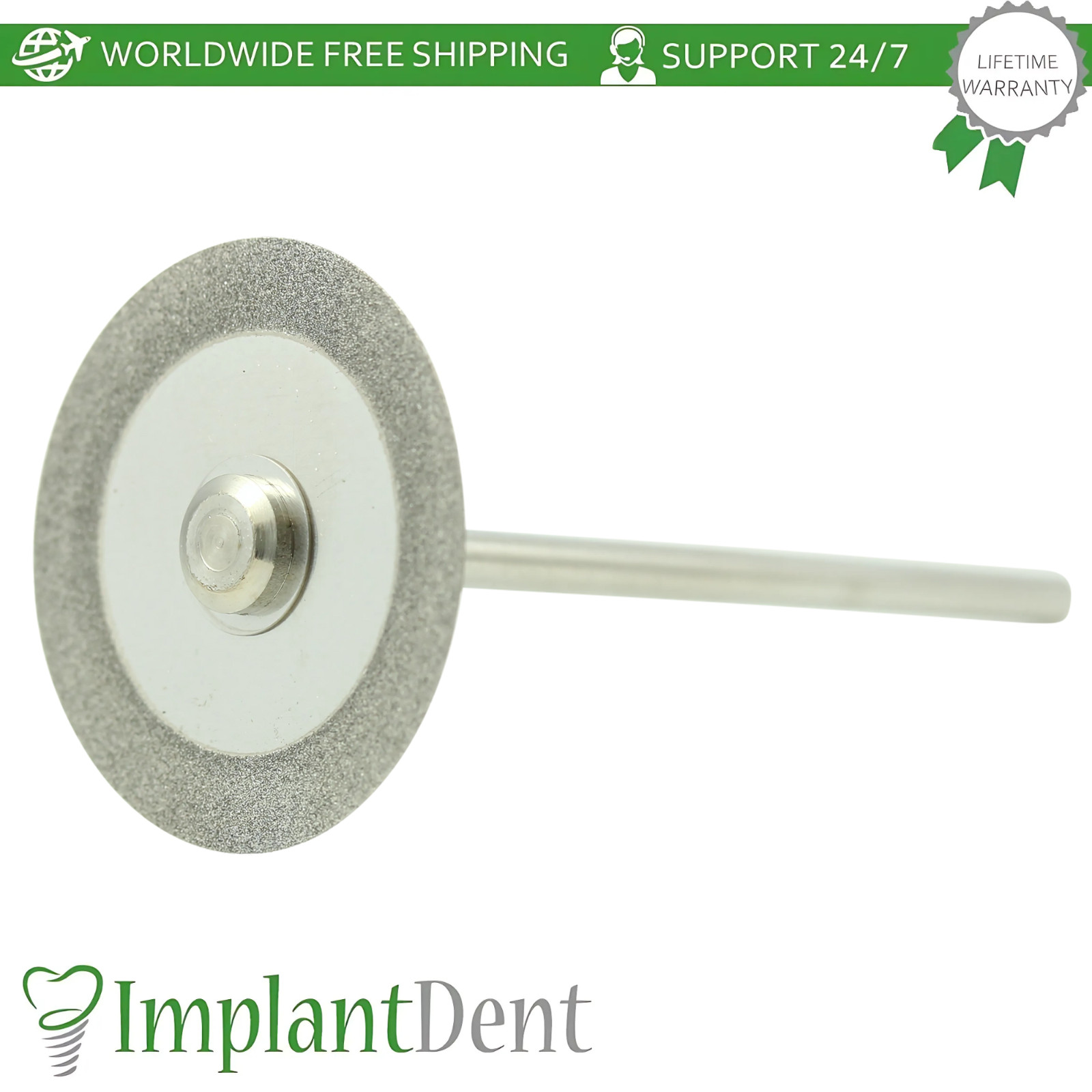 MDT Dental Diamond Coated Double Sided Super Flex Disc Contouring Applications