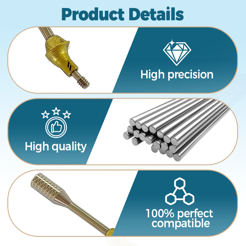 5 pcs 17 degree Multi unit Angled abutment fit to Straumann ITI platform RC/NC