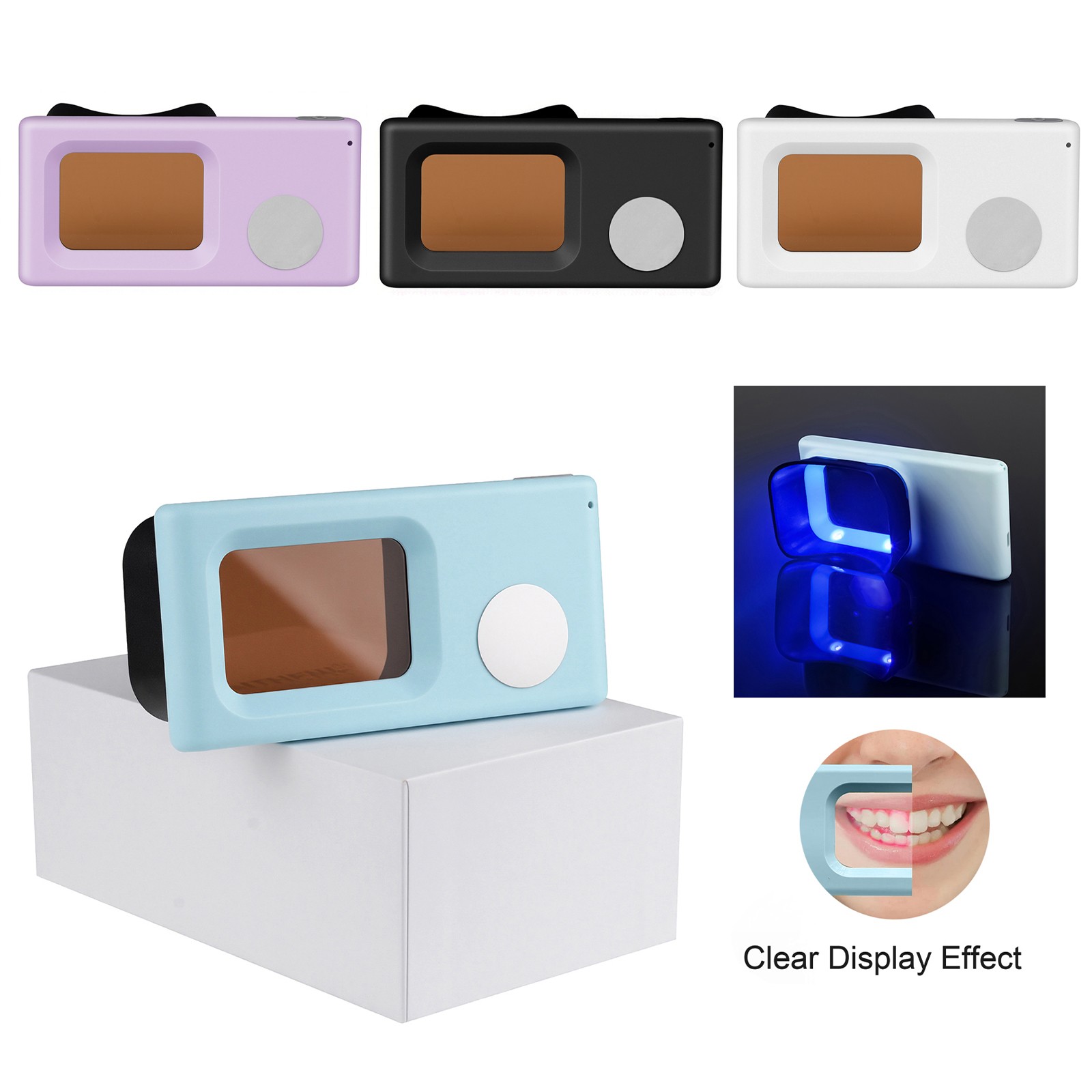 Dental Plaque Indicator LED Lamp Household Tooth Cleaning Status Display Device