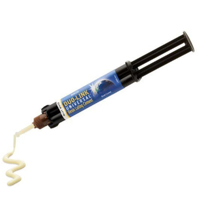 DUO LINK UNIVERSAL Dual Cured Automix Resin Dental Luting Cement 8gm with Tips