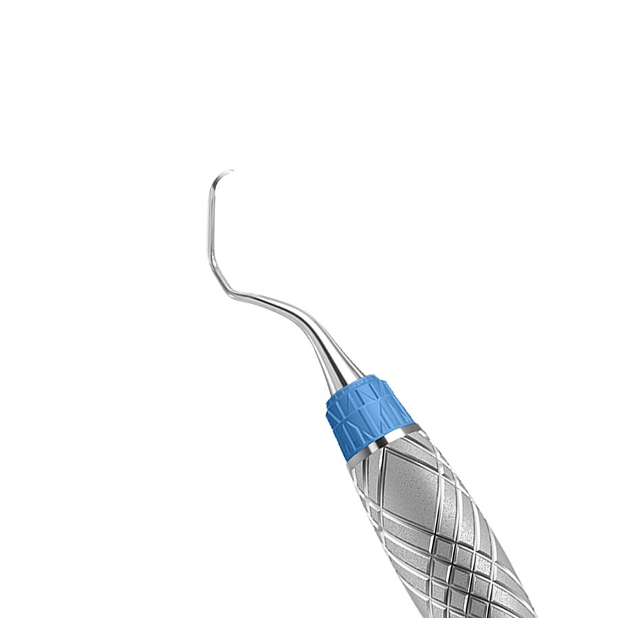 HU-FRIEDY #17/18 MINI5 GRACEY EE2, HARMONY, BLUE ERGONOMIC HANDLE (x3)
