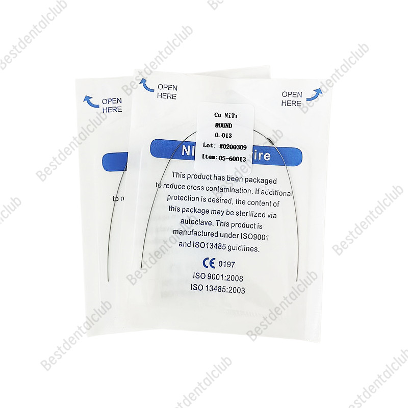 5-500pcs Dental Orthodontic Copper Cu-Niti Wires Arch Wires Round Damon Stop