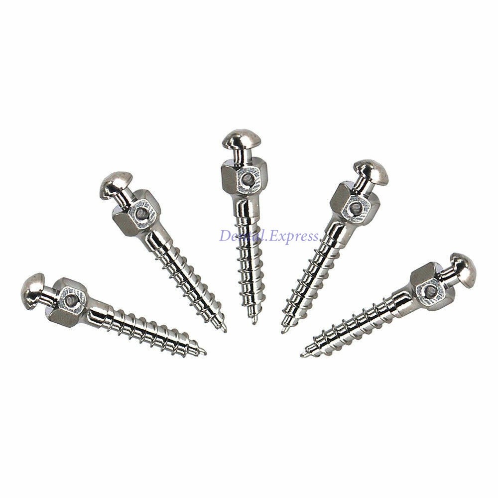 Dental Ortho Titanium Micro Implant Mini Screws With Self-Drilling Screwdriver