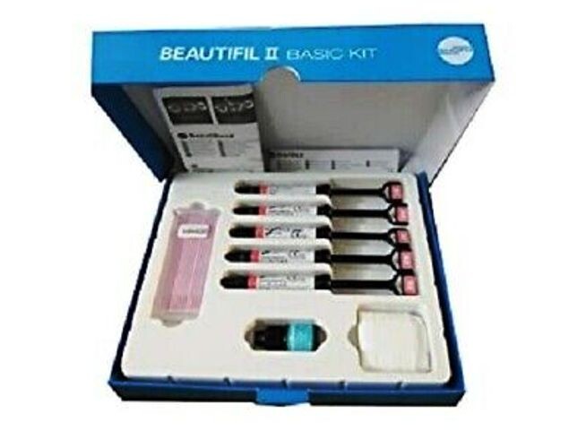 Shofu BEAUTIFIL II Light Cured Aesthetic Restorative 5 Composite & Bonding Kit