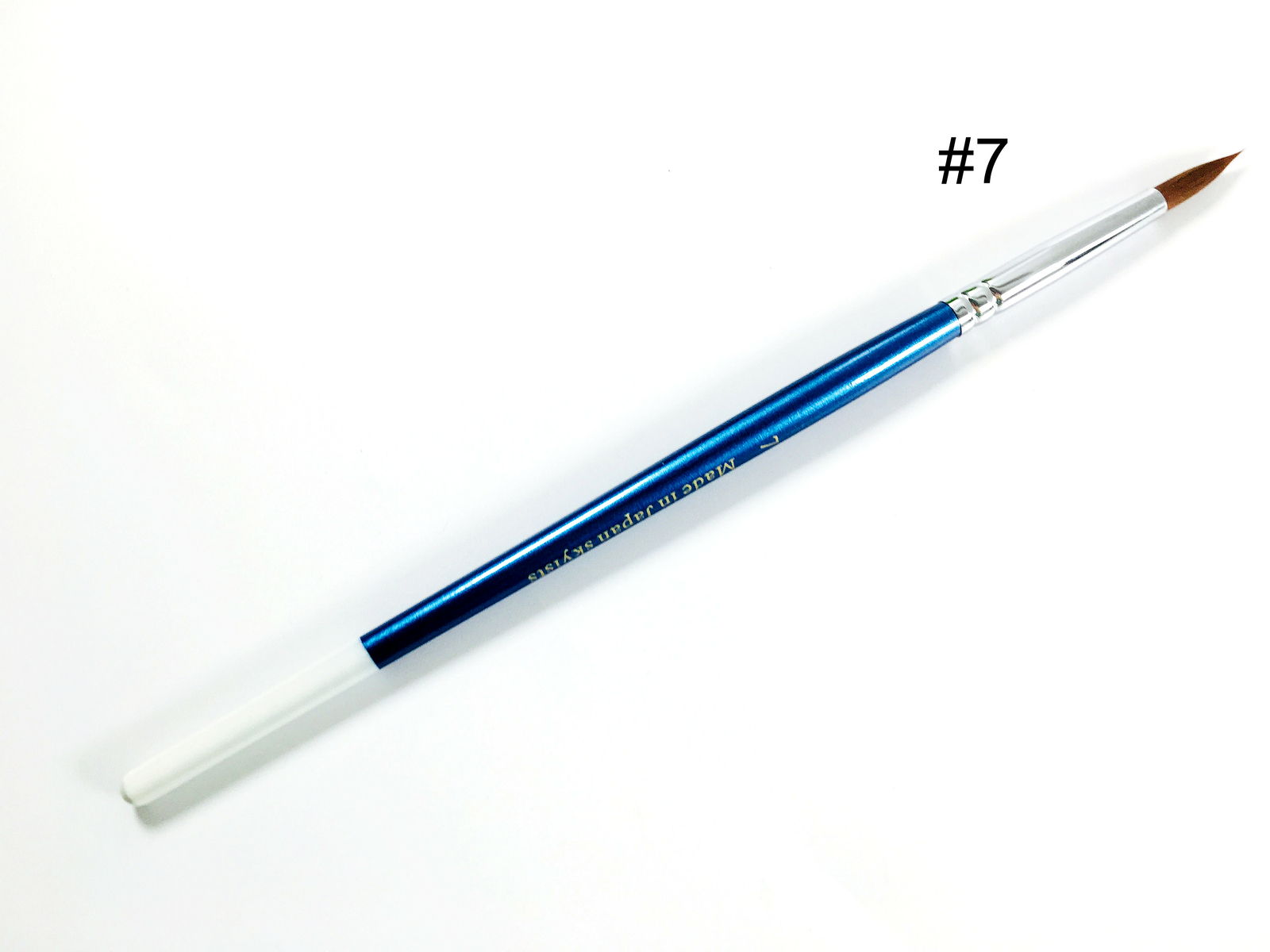 5pcs/Set Dental Blue Porcelain Nylon Hair Brush Pen For Dental Lab #0 2 6 7 8
