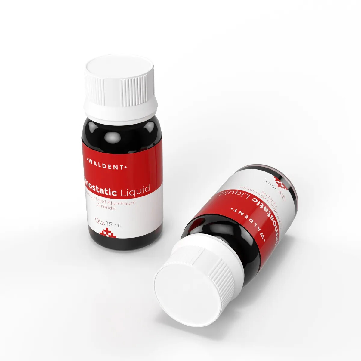 Waldent Hemostatic Liquid consisting of 25% aluminium chloride for OGB control