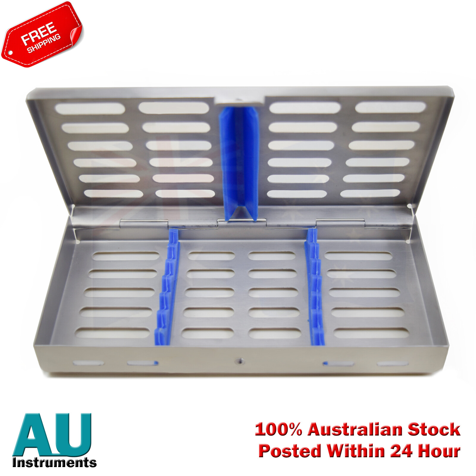 Surgical Dental Instruments Cassette Tray Sterilization Box Medical