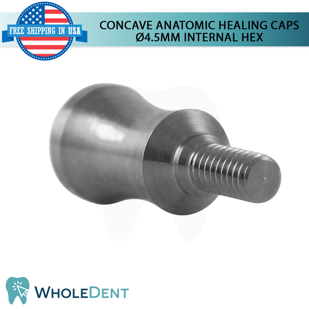 X1 Concave Anatomic Healing Caps Emergence Profile Abutment Dental