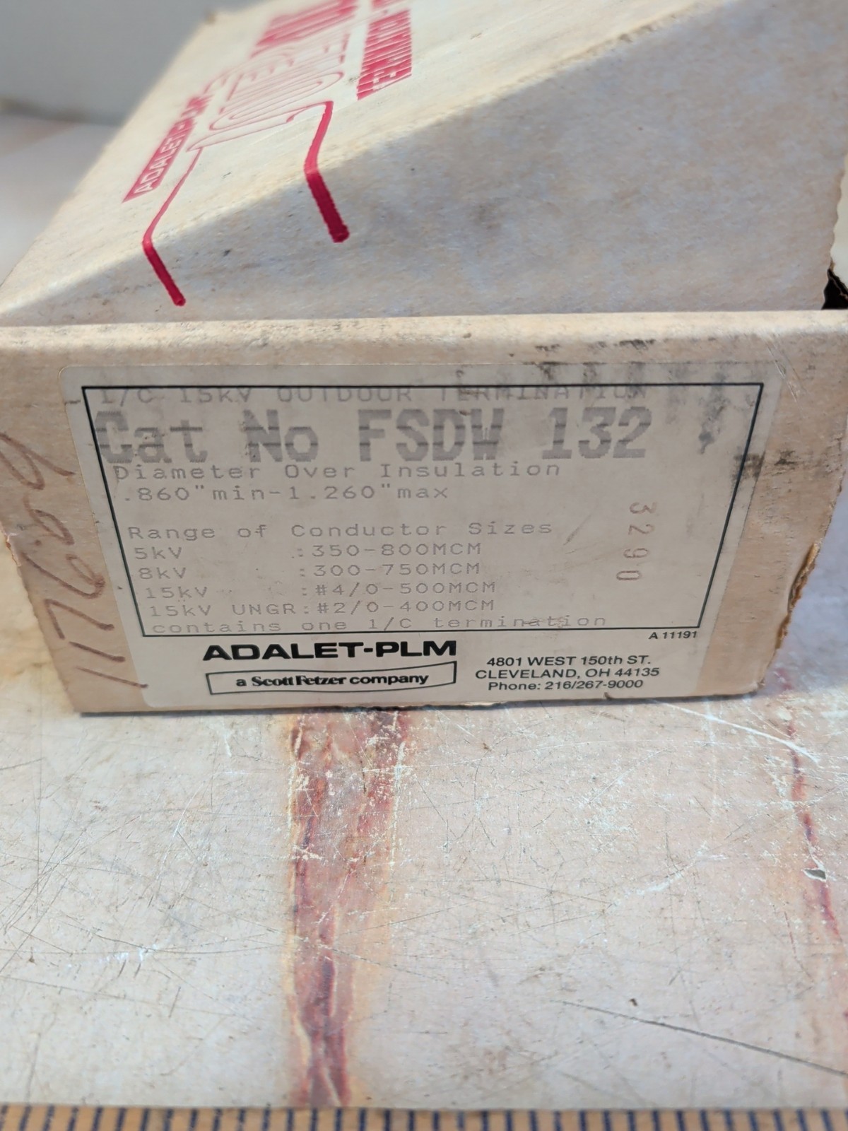 ADALET PLM FSDW-132 TERMINATION KIT – NEW