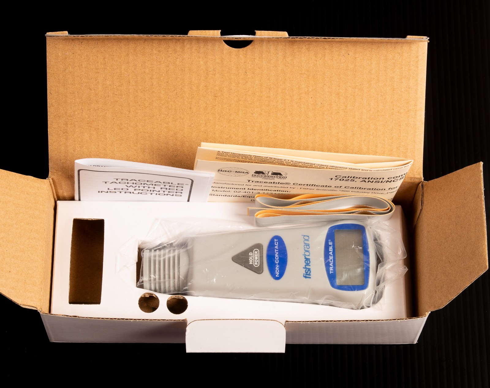NEW Fisher Scientific 024013 Traceable Laser Tachometer Digital RPM Meter