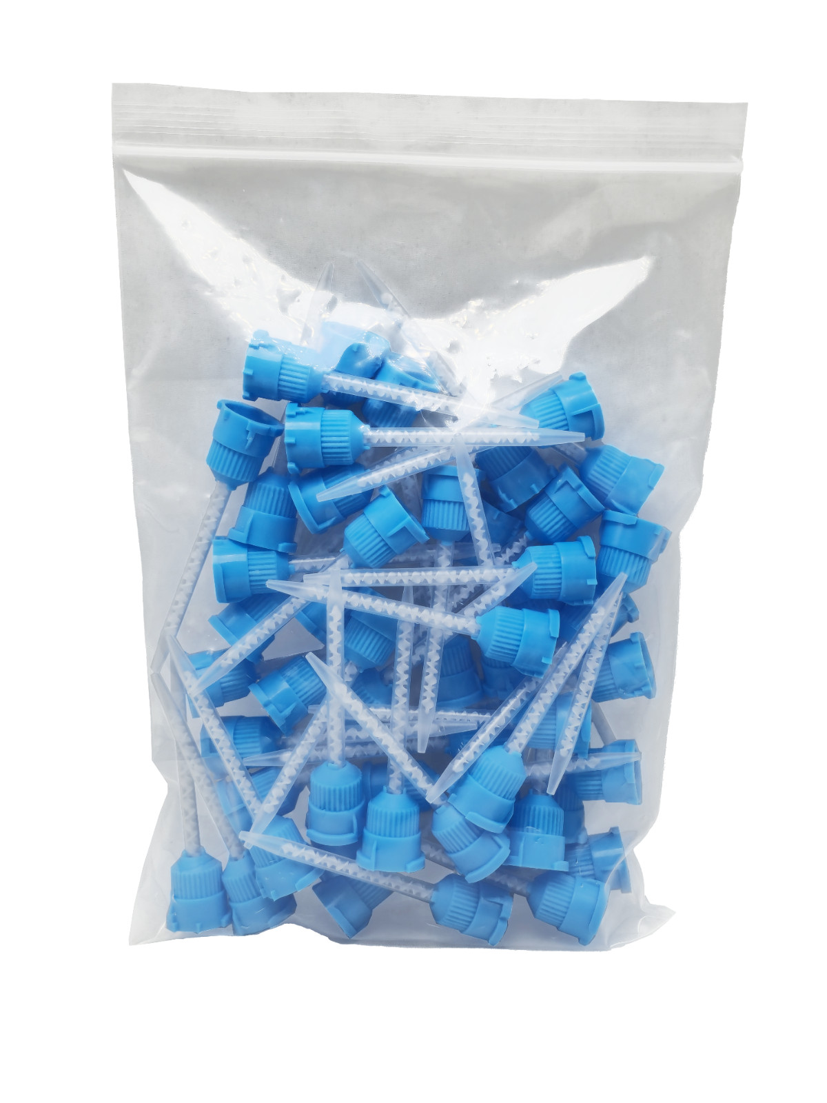 Dental HP Crown and Bridge 250 x 1:1 HP STYLE CARTRIDGE Blue/White Mixing Tips