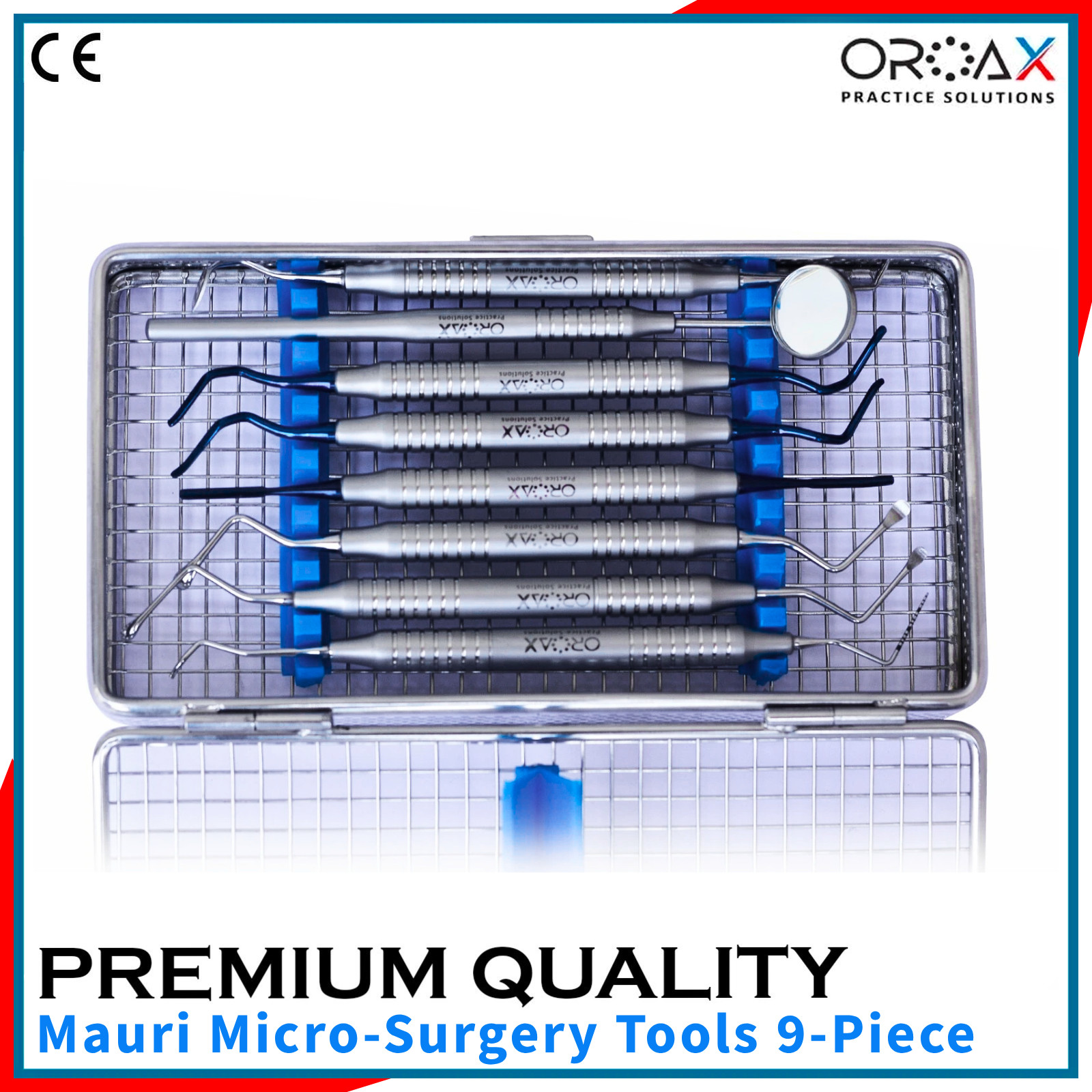 OROAX™ Mauri Micro-Surgery Technician Kit | 9-Piece High-Detail Anatomical Work
