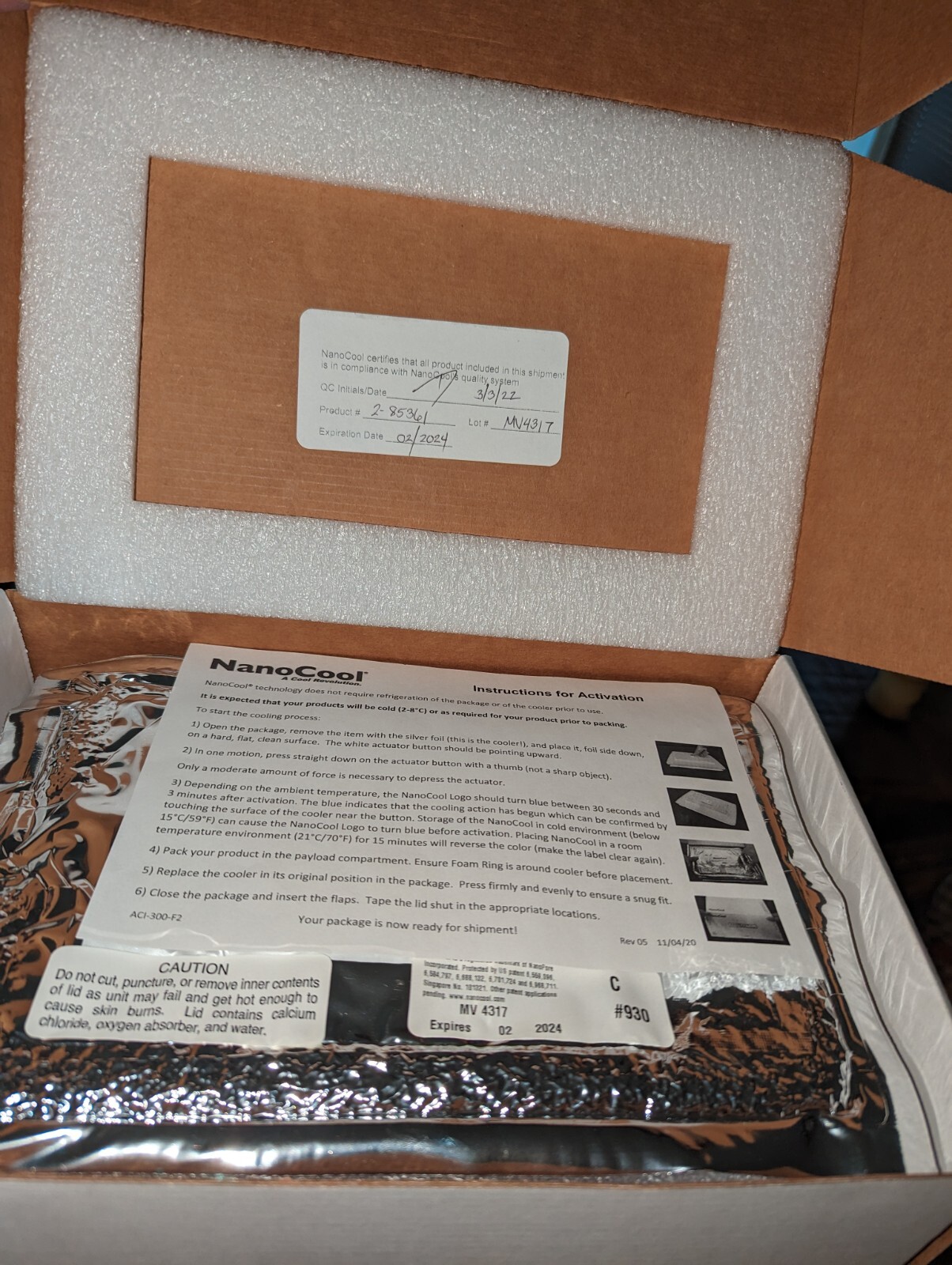 Therapak NanoCool Refrigerated Specimen Shipping System 2-85361