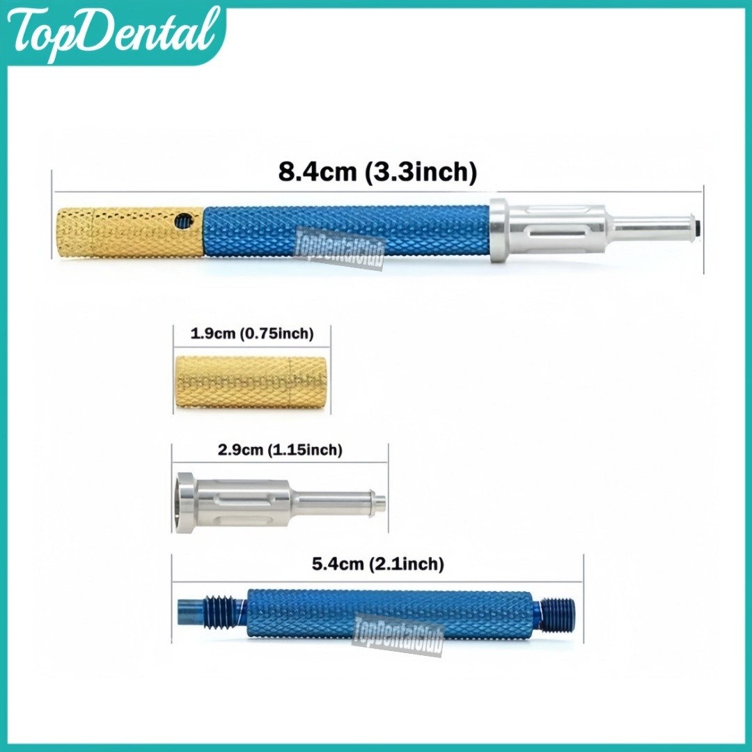 Dental Universal Implant Locator Retention Cap Insertion Extraction Core Tool