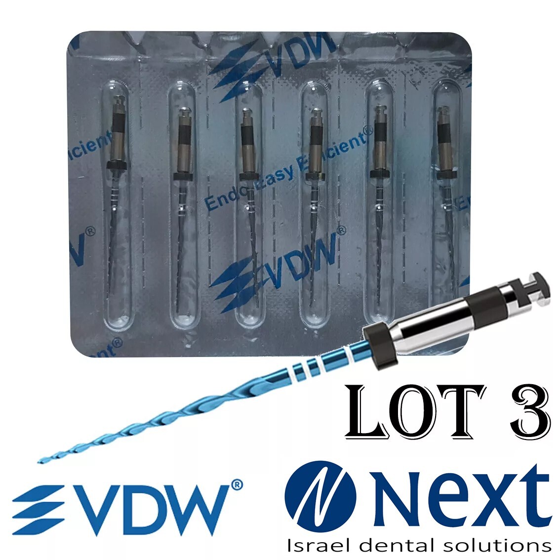 Lotx3 Dental Endo Files Reciprocating Thermal Root Canal Niti Rotary L25 R40