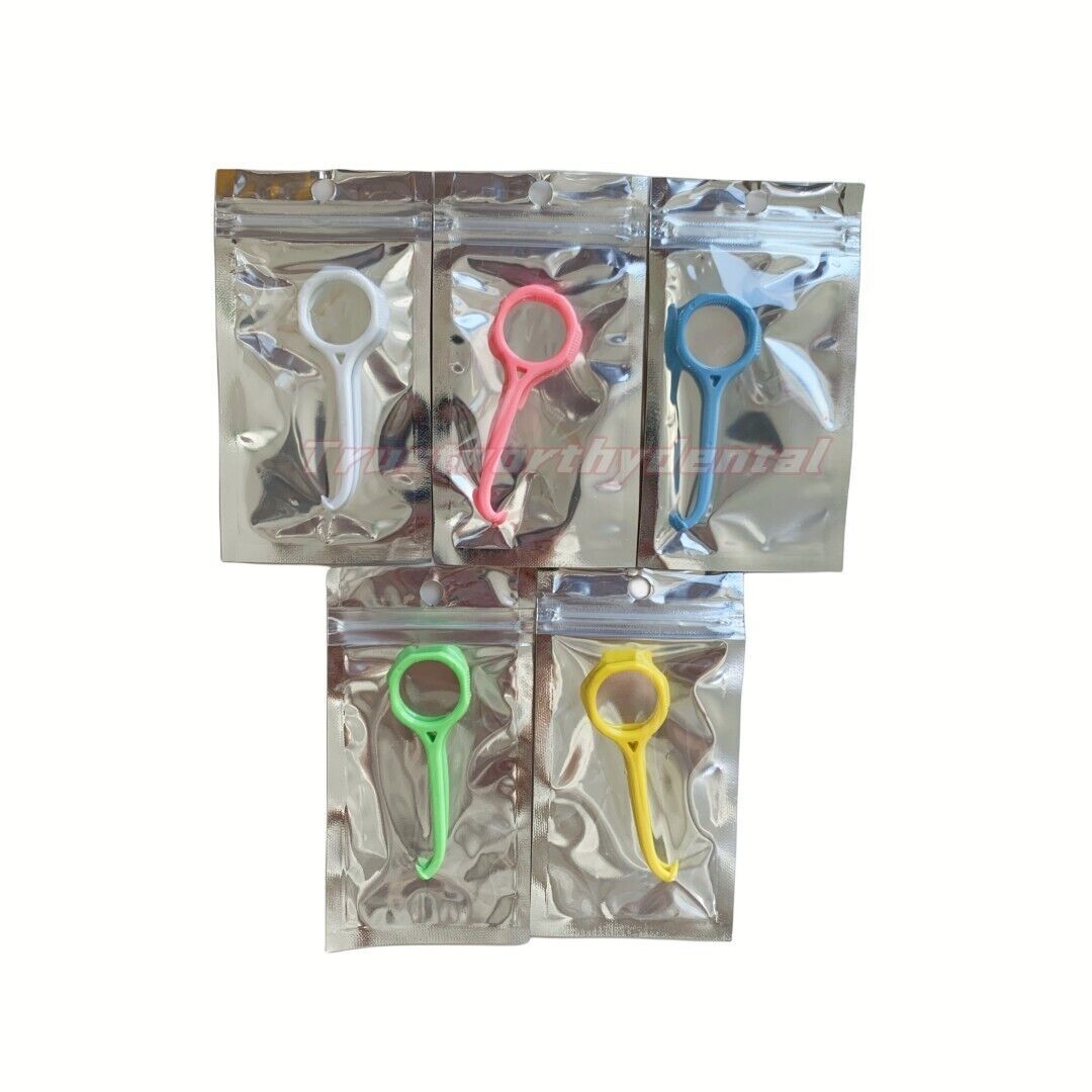50Packs Dental Aligner Chewies Clear Tray Retainer Seater Retriever Take Off