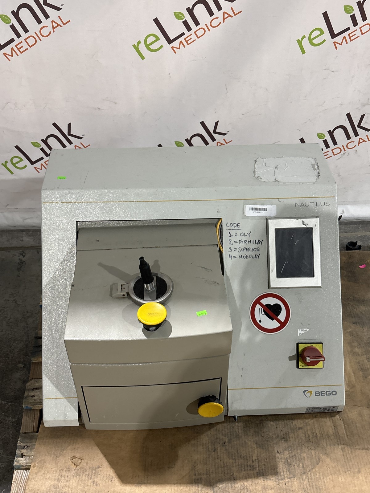 Bego Nautilus CC Plus Dental Induction Casting Machine