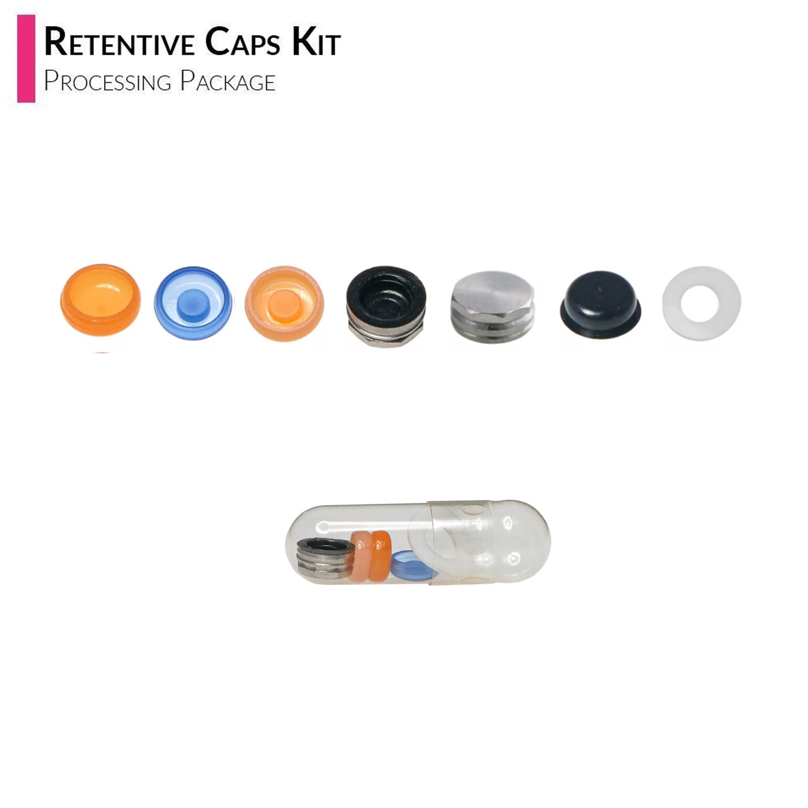 US Overdenture Fit Zest Locator Ti Abutment Retention Caps Hiossen Nobel Zimmer