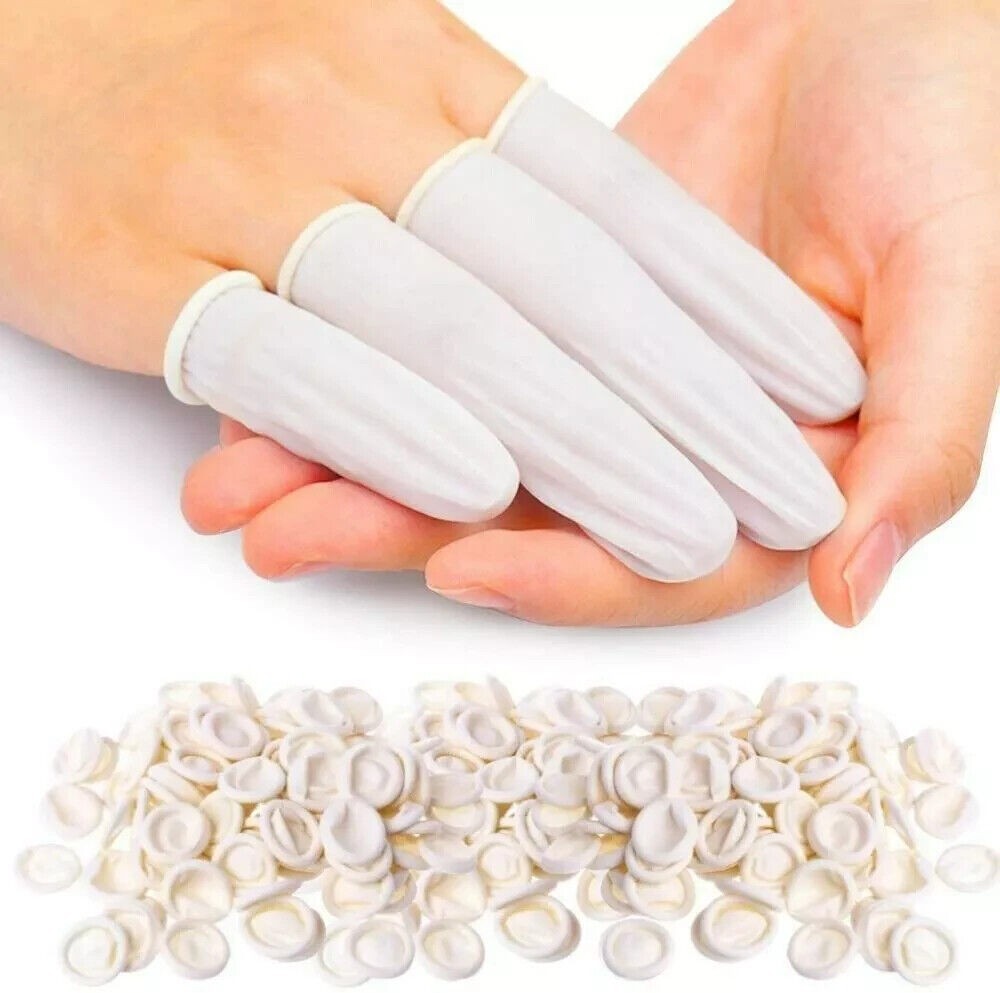 Dental Disposable Latex Finger Cover/Scaler Handpiece Protective Sleeves Sheath