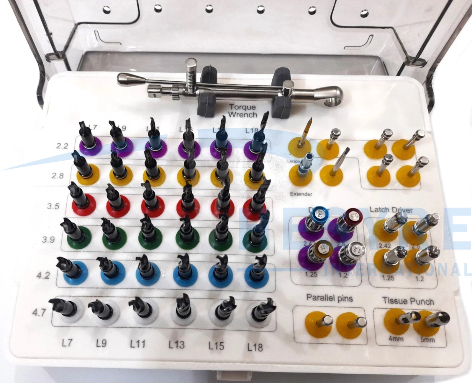 Fully Guided Drills Set Universal Dental Guide & Positioning Kit