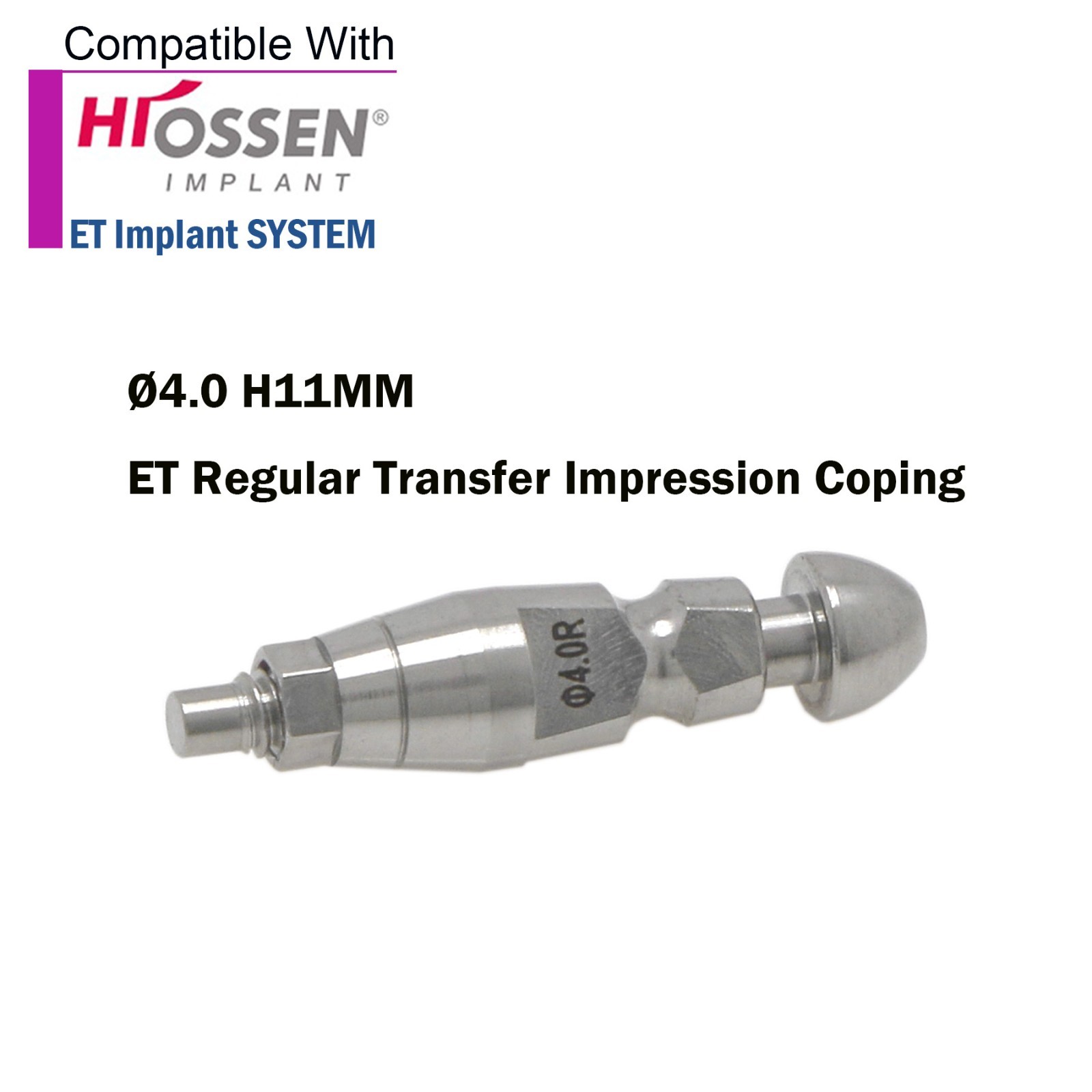 US Implant Impression Coping Closed Tray Transfer Compatible Osstem Hiossen M/R