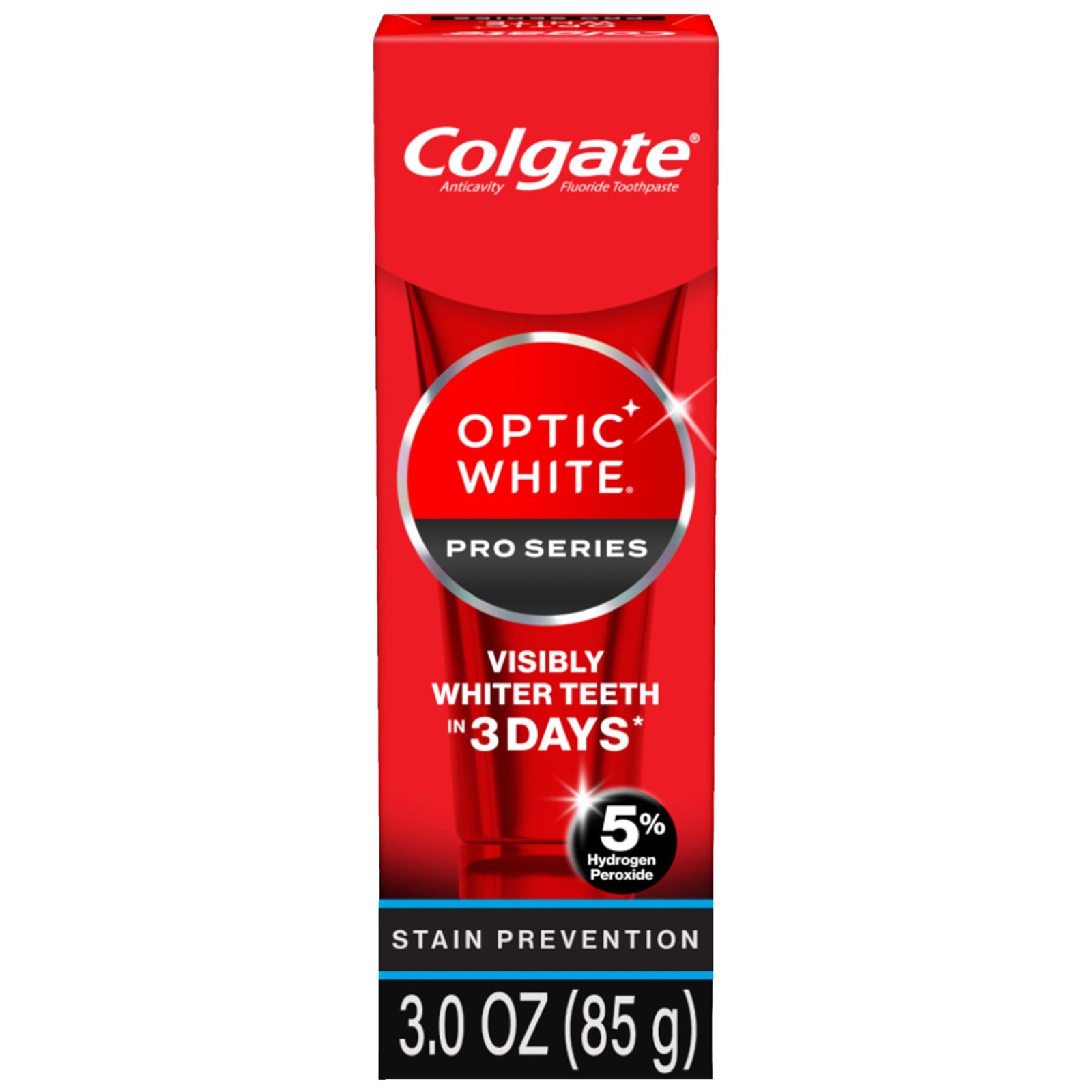 Colgate Optic White Pro Series Stain Prevention Hydrogen Peroxide Toothpaste,