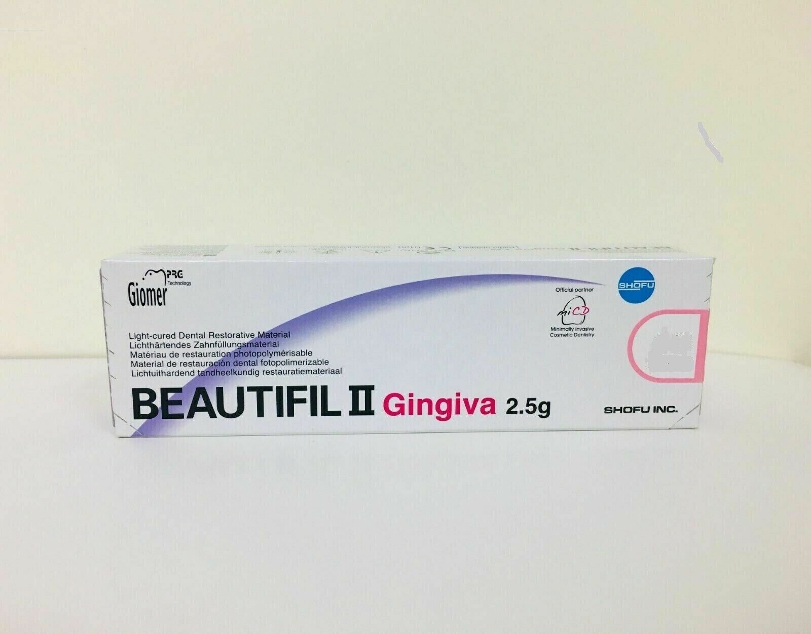 Shofu Beautifil II Gingiva Pink Shade Gingival Composite 2.5g II Free Ship