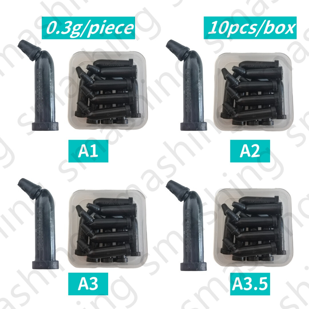 10Pcs Dental Compules Unidose Composite Resin Capsules Light Cure 0.3g/piece