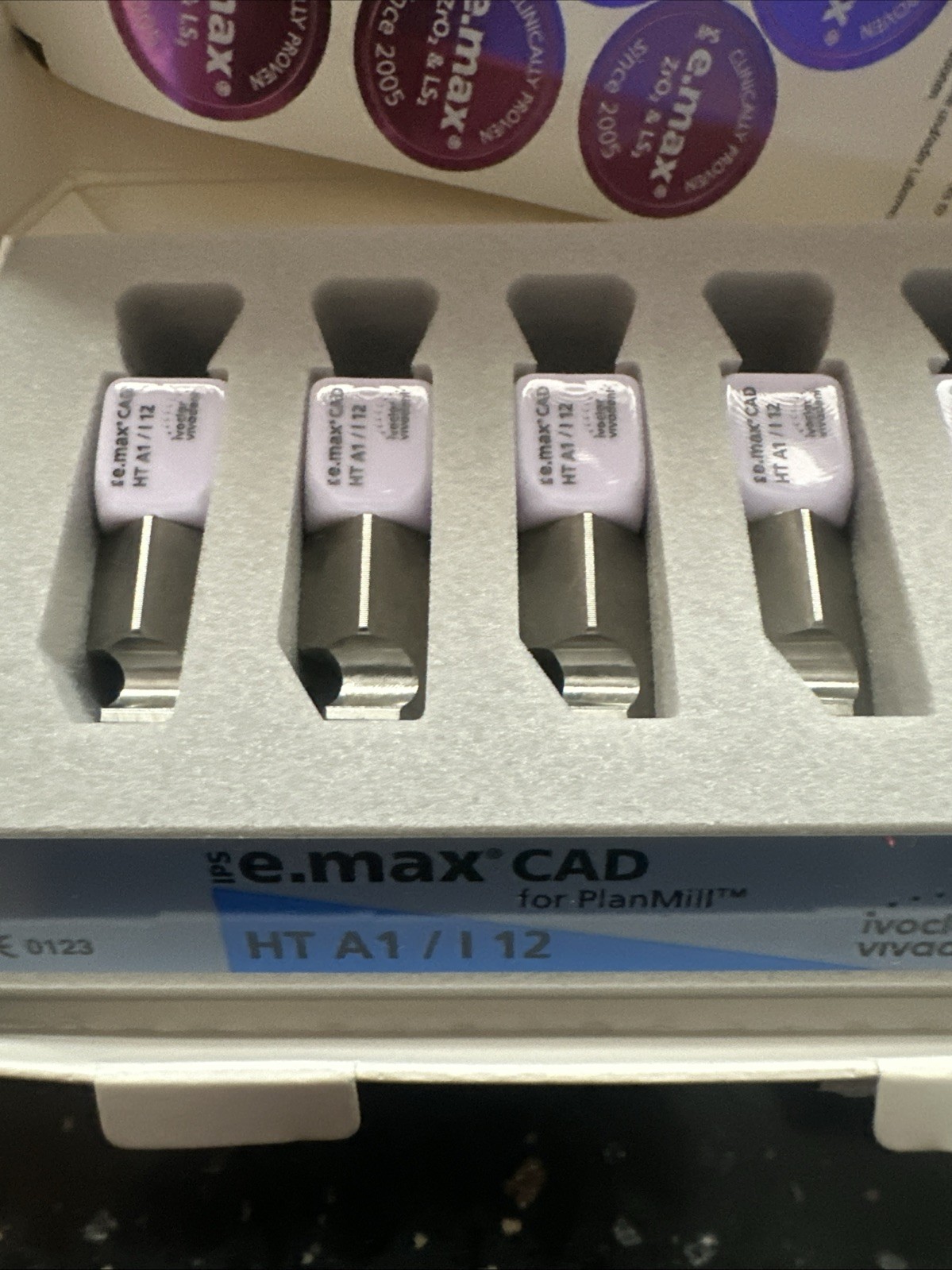 Ivoclar IPS Emax HT A1 / I12 FOR E4D Sold Individually Per Block