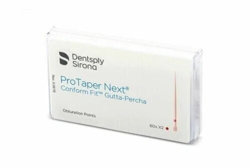 Protaper Next Conform Fit Gutta-Percha Points by Dentsply (All sizes) (60/pack)