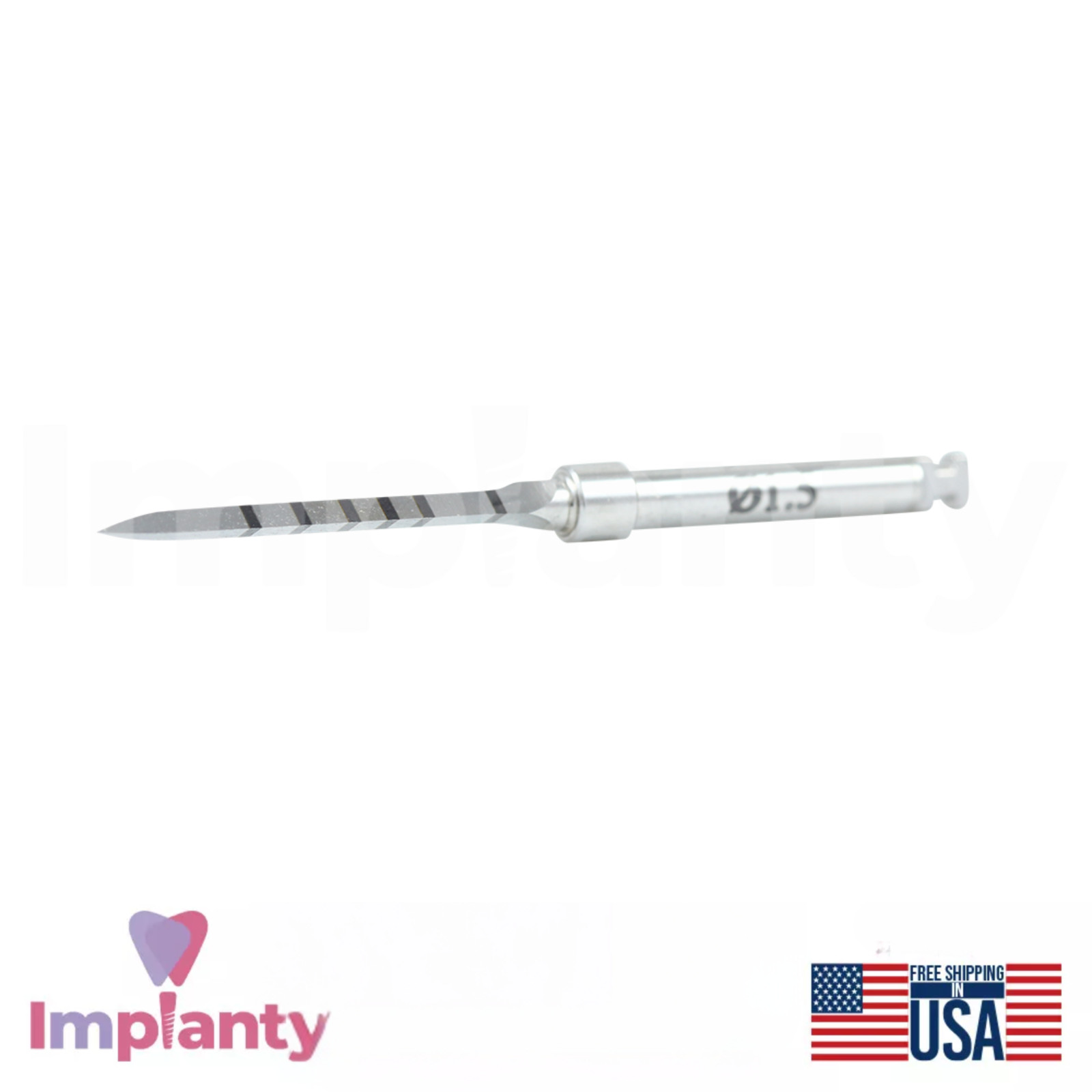 1x Dental Marking Lance Pilot Drill Prepare the Site Stainless Steel Tool