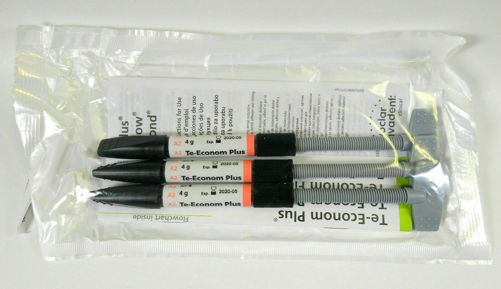 Ivoclar Vivadent Dental Light Cure Composite TE-Econom Plus Resin A1/A2/A3/A3.5