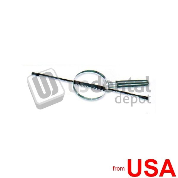 BESQUAL Pin Saw Blades 3in x 0.010in ( 0.25mm x 75mm ) 100pk – Made in US 100958