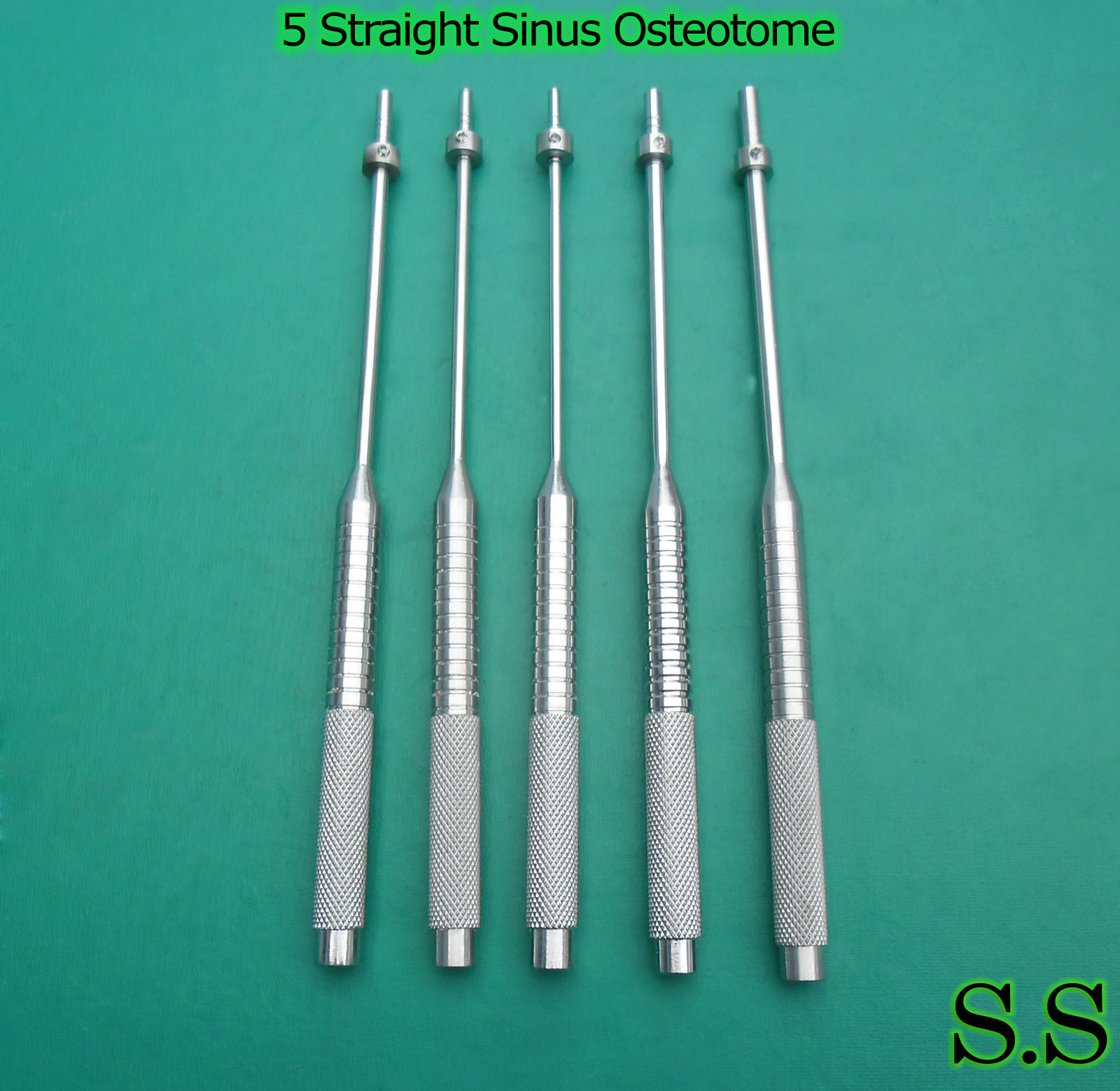5 Straight Sinus Osteotomes Implant Dental Instruments