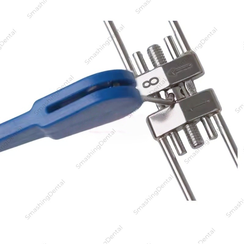 Orthodontic Dental Expansion Screw Blue Rapid Palatal Expander Tool Swivel Keys