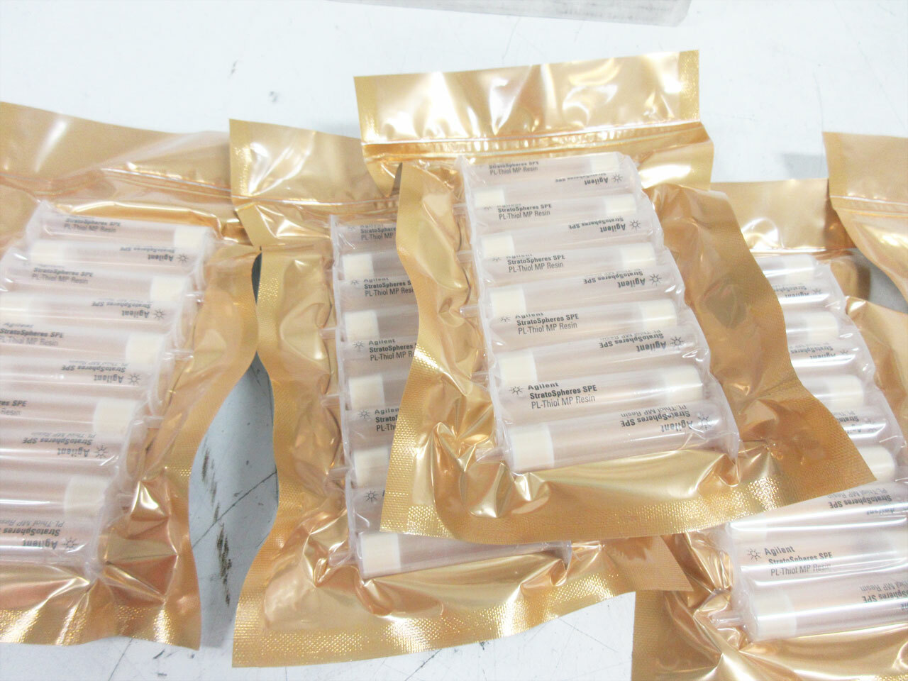 AGILENT PL3582-CM89 PL-THIOL MP SPE, 500 MG, 6 ML TUBE STRATOSPHERES 40 SEALED
