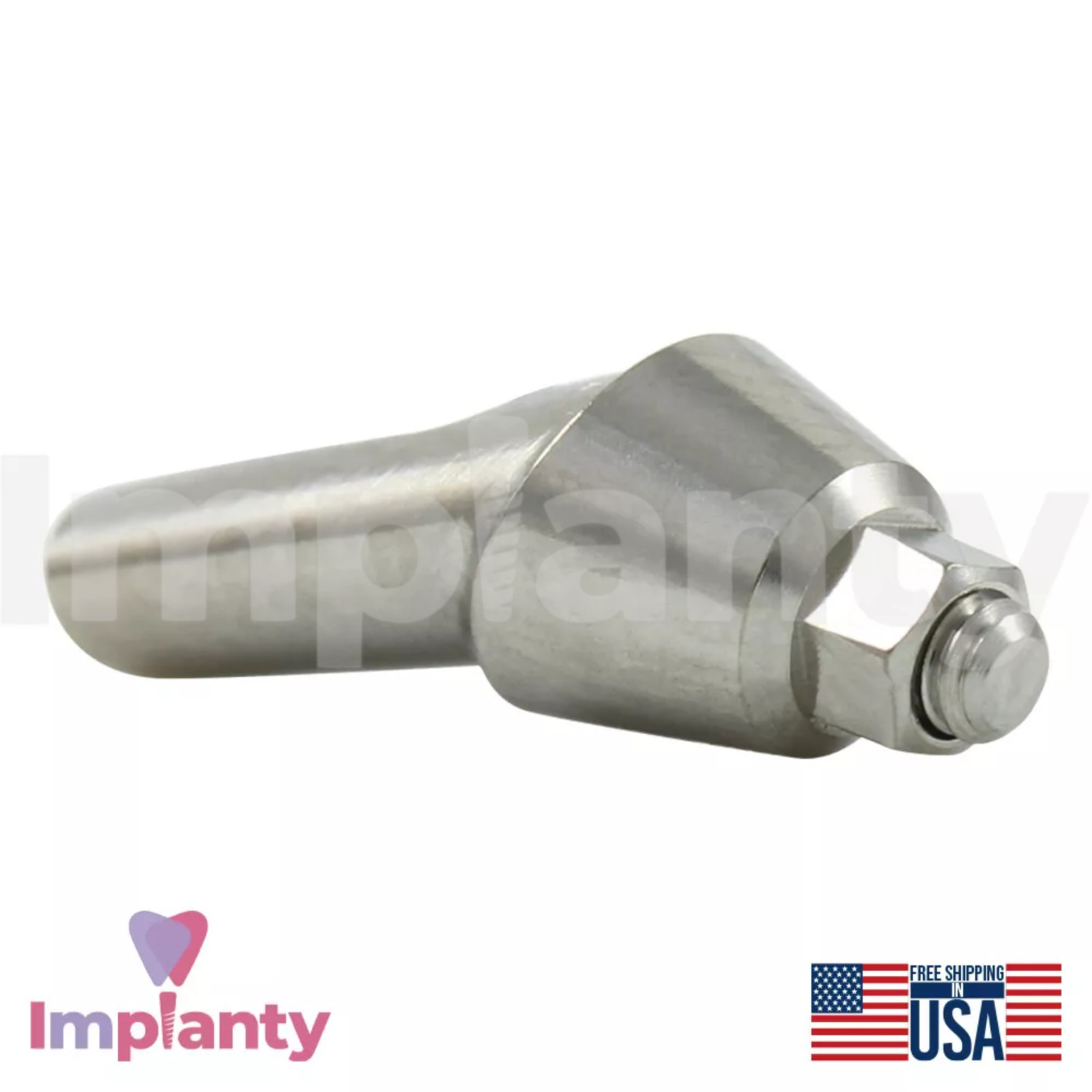 10x Dental Anatomic Angulated Prosthetic 25° Int Hex 2.42mm Dentistry Tool