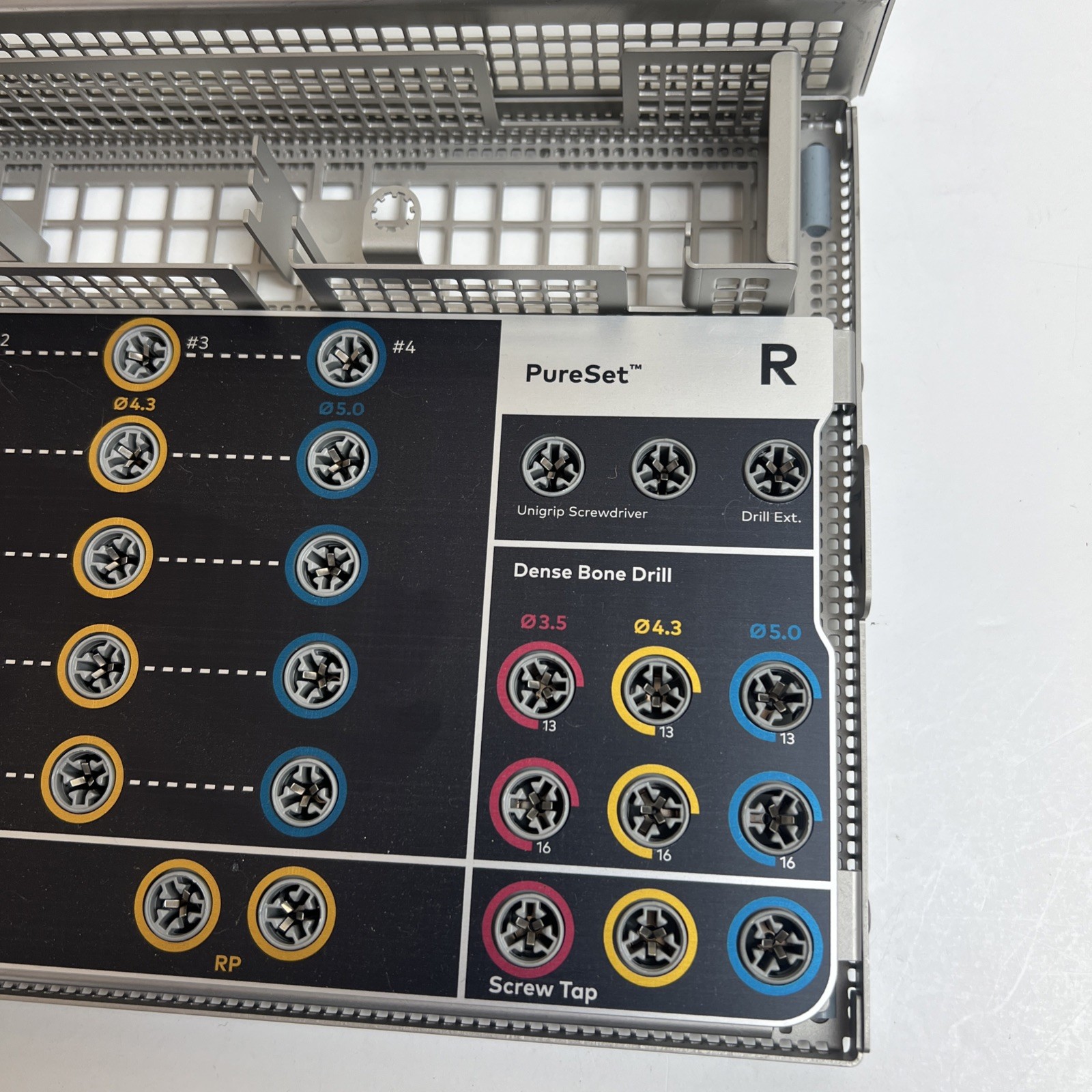 NobelReplace CC Guided PureSet Cassette Basket Tray Case Only