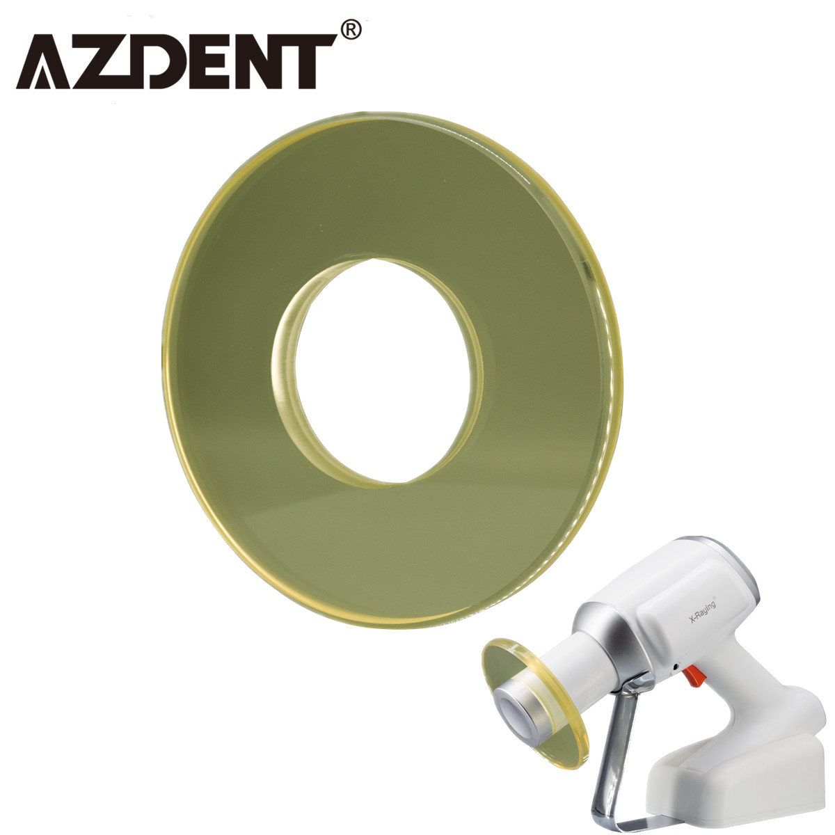 1pc Dental Scatter Shield Ring Protective Shield for X Portable Ray Machine
