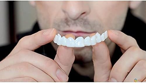New Silicone Gel Smile Upper and Lower Cosmetic Teeth Tooth Cover Perfect Smile