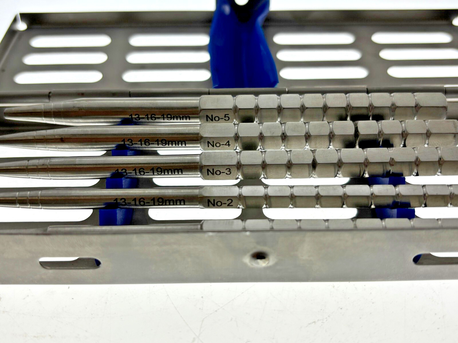 Surgical Dental Implant 5 Pieces Bone Spreader Kit w/cassette