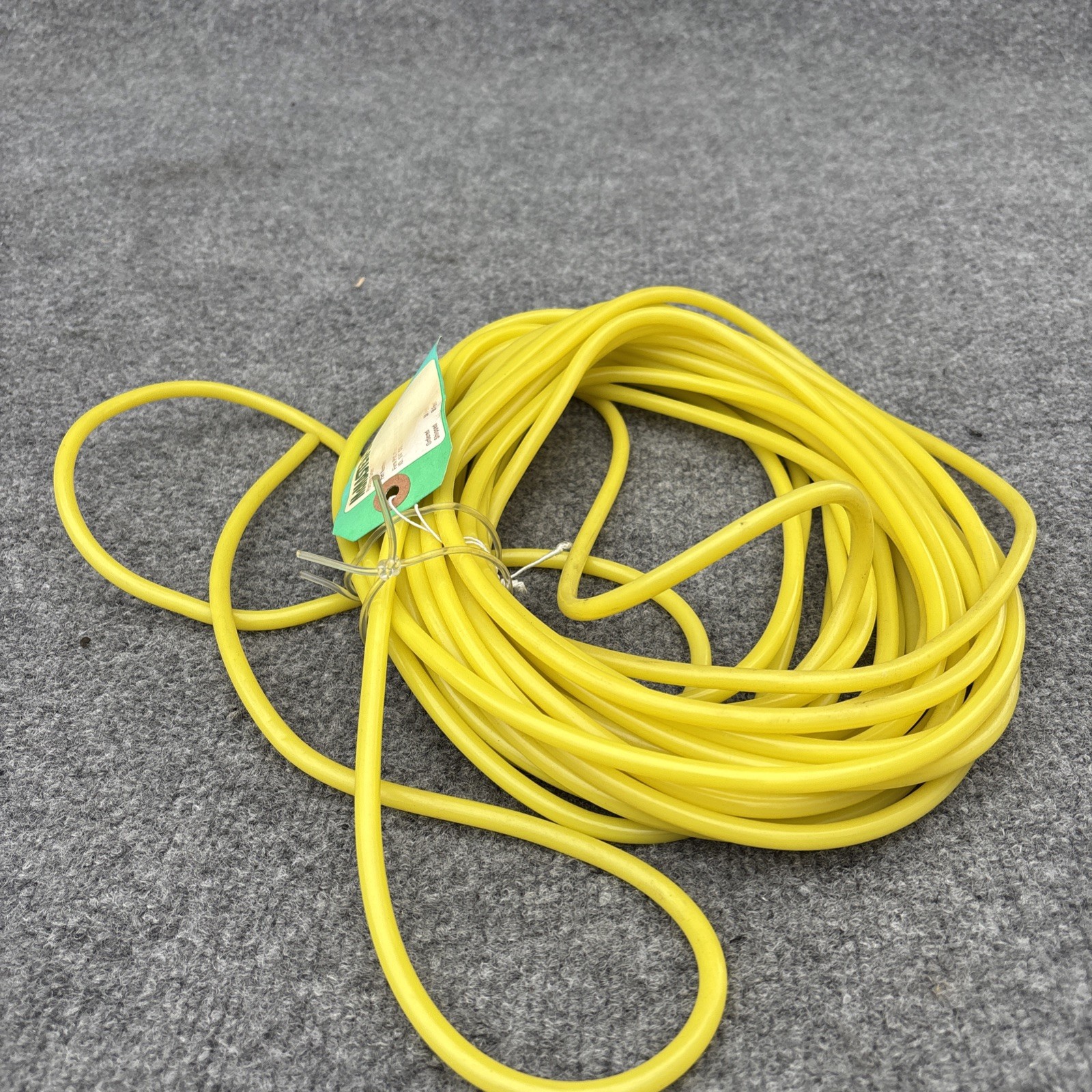Yellow Firm PVC Plastic Tubing 1/8″ ID 1/4″ OD Yellow 9446K21 (50ft)