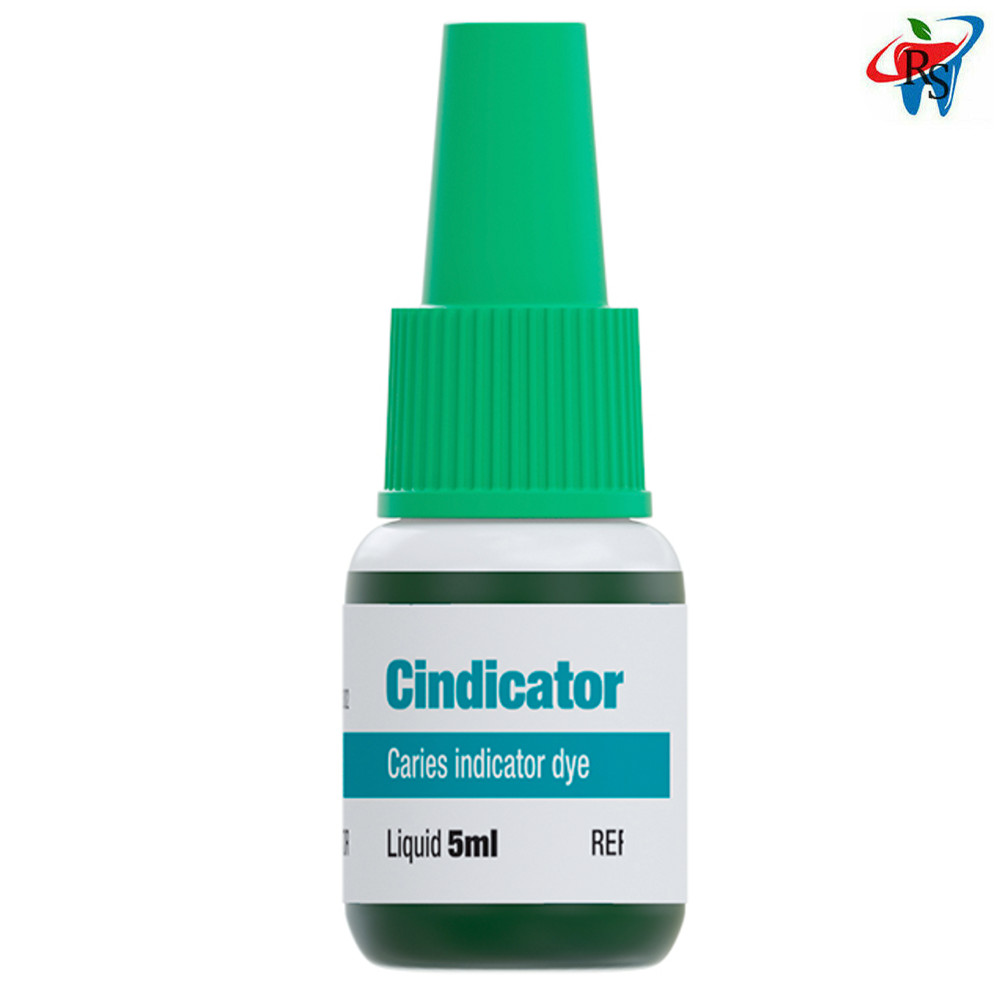 1pcs Dental Cindicator Caries Indicator Dye Green Color Dentine 5ml