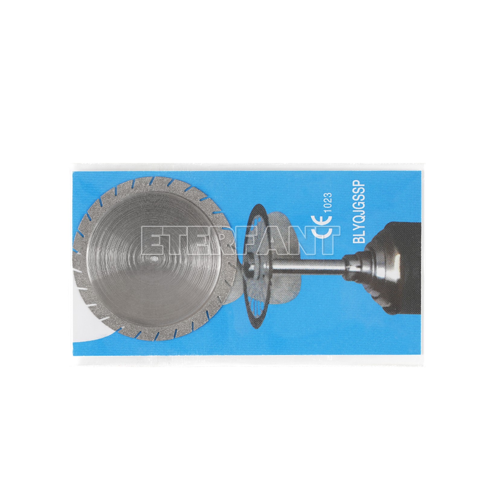 5pcs Dental Lab Diamond Cutting Disc Double Sided 40mm*0.3mm Crown Plaster Disc