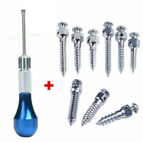 Dental Orthodontic Titanium Micro Implant Mini Screws Self-Drilling Screwdriver